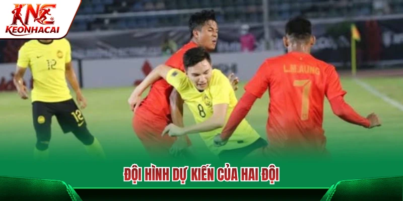Đội hình xuất phát dự kiến của hai đội bóng